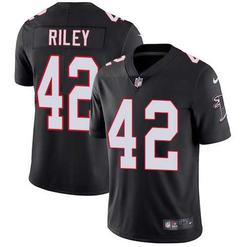 Nike Atlanta Falcons #42 Duke Riley Black Alternate NFL Vapor Untouchable Limited Jersey,We sell and wholesale Nike Atlanta Falcons #42 Duke Riley Black Alternate NFL Vapor Untouchable Limited Jersey on line form chian!